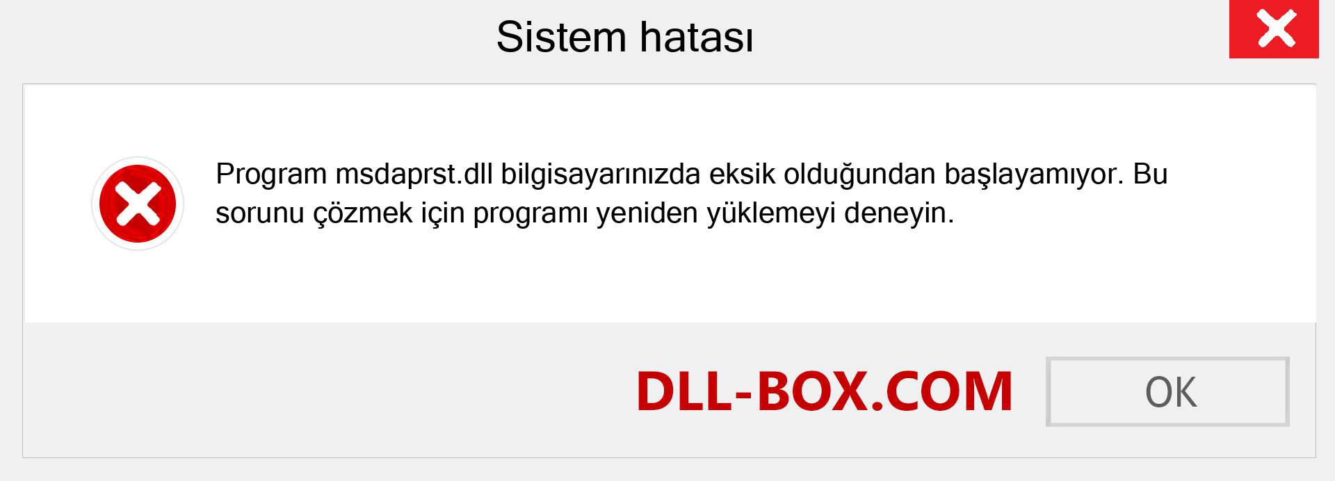 msdaprst.dll dosyası eksik mi? Windows 7, 8, 10 için İndirin - Windows'ta msdaprst dll Eksik Hatasını Düzeltin, fotoğraflar, resimler